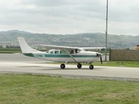 N9177M @ CNO - Taxiing after landing enroute the parking area by the paint shop - by Helicopterfriend