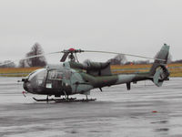 ZA775 @ CAX - Gazelle AH.1, callsign Army Air 555, of 665 Squadron seen at Carlisle in January 2004. - by Peter Nicholson