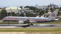 N199AN @ TNCM - American airlines N199AN landing at TNCM