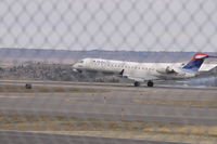 N613SK @ BIL - Skywest Bombardier CL-600 @ BIL