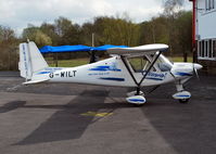 G-WILT @ EGLK - Ikarus C42 FB100 at Blachbushe - by moxy