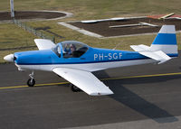 PH-SGF @ EBSP - On the way to the runway. Notice friendly wave from right seat. See also how the horizontal stabilizer is put forward. - by Philippe Bleus