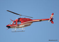 N9833F @ KAPA - 1992 Bell 206B (N9833F)