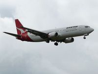 VH-TJX @ YMML - Tango Juliet Xray arriving runway 16 at Melbourne (Tullamarine) - by red750