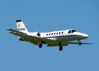 N700NK @ SHV - Landing on Rwy 14 at Shreveport Regional. - by paulp