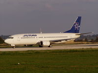 EC-GNZ @ LMML - B734 EC-GNZ Futura Airways - by raymond