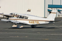 N4878L @ KORL - 1967 Piper PA-28-180, c/n: 28-4244 - by Terry Fletcher