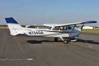 N734QA @ KORL - 1977 Cessna 172N, c/n: 17269020