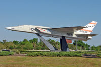 156632 @ KSFB - North American RA-5C Vigilante, c/n: NR316-24 on the perimeter of Sanford Airport - by Terry Fletcher