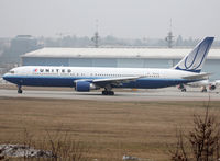 N647UA @ LSGG - Lining up rwy 05 for departure... - by Shunn311