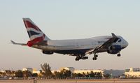 G-BNLM @ MIA - British 747-400 - by Florida Metal