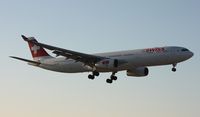 HB-JHB @ MIA - Swiss A330 - by Florida Metal