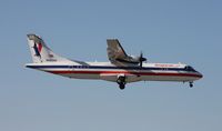 N447AM @ MIA - American Eagle ATR-72 - by Florida Metal