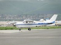 N4715W @ CNO - Taxiing over to the runway - by Helicopterfriend