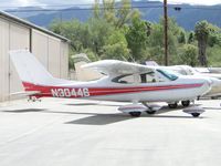 N30446 @ AJO - Parked by hanger - by Helicopterfriend