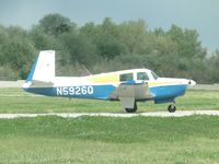 N5926Q @ AJO - Taxiing back after landing - by Helicopterfriend