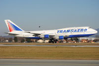 VP-BGU @ LOWS - Transaero B743