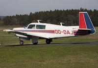 OO-DAJ @ EBSP - Descending to the runway for take off. - by Philippe Bleus