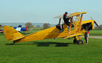 N8233 @ EGKH - GETTING READY TO FLY BACK TO HOLLAND - by Martin Browne
