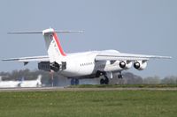 EI-RJF @ EGSH - Landing at Norwich. - by Graham Reeve