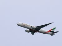 A6-EFD - Flying over Mineola, NY, going to a landing at JFK - by gbmax