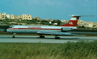 DDR-SCN @ LMML - Tu134 DDR-SCN Interflug - by raymond
