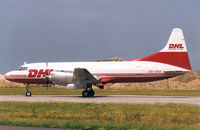OO-DHF @ BRU - DHL - by Henk Geerlings