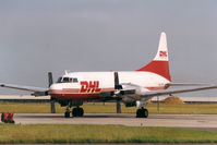 OO-DHF @ BRU - DHL - by Henk Geerlings