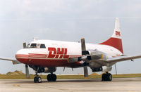 OO-DHF @ BRU - DHL - by Henk Geerlings