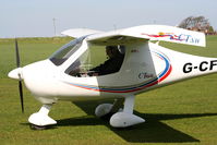 G-CFDP @ X4SO - at Ince Blundell microlight field - by Chris Hall