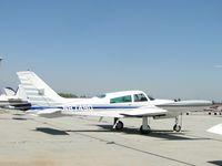 N87490 @ AJO - Was parked and no one aoround and tail strobe was flashing - by Helicopterfriend