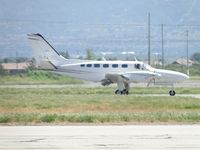 N441BL @ CNO - Rolling out after landing on runway 26R - by Helicopterfriend