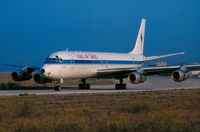 5N-AWE @ LMML - DC85N-AWE Kabo Air Cargo - by raymond