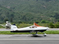 N805RV @ SZP - 2007 Dierenfield VAN's RV-6A, Lycoming Aero Sport IO-390-X 210 Hp, landing roll Rwy 22 - by Doug Robertson