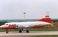 OO-DHE @ BRU - DHLB1999-07-03 - by Henk Geerlings