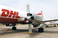 OO-DHE @ BRU - DHL - by Henk Geerlings