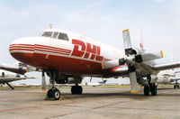 OO-DHE @ BRU - DHL - by Henk Geerlings