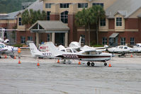 N30326 @ KTLH - 1973 Cessna 210L, c/n: 21059914 on GA Ramp - by Terry Fletcher