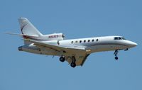 N903CS @ KSAT - Landing 12R - by RWB