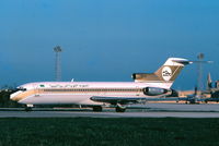 5A-DII @ LMML - B727 5a-DII Libyan Arab Airlines - by raymond