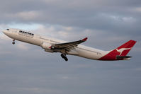 VH-QPJ @ YSSY - away into a stormy sky - by Bill Mallinson