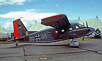 58 84 - Dornier Do.28D-2 Skyservant [4159] RAF Greenham Common~G 26/06/1977. Taken from a slide. - by Ray Barber