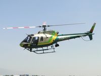 N971SD @ POC - Heading out on patrol after tower cleared them for take off - by Helicopterfriend