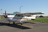 N9402X @ C73 - Parked in the morning sun - by Glenn E. Chatfield