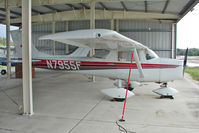 N7955F @ PCM - 1966 Cessna 150F, c/n: 15064055 - by Terry Fletcher