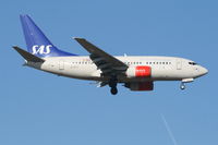 LN-RPG @ EBBR - Flight SK589 is descending to RWY 02