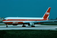 D-AMUR @ LMML - B767 D-AMUR LTU - by raymond