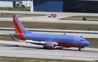 N391SW @ KFLL - Boeing 737-300 - by Mark Pasqualino