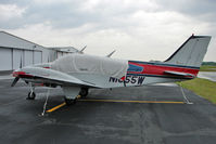N1855W @ PCM - 1973 Beech 95-B55 (T42A), c/n: TC-1557 - by Terry Fletcher