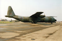 XV307 @ EGVA - Hercules C.3, callsign Ascot 952, of the Lyneham Transport Wing on display at the 1994 Intnl Air Tattoo at RAF Fairford. - by Peter Nicholson